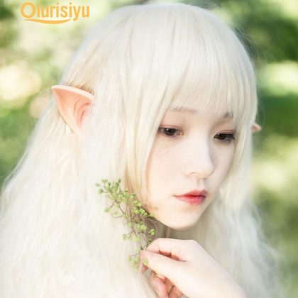 Halloween Glow In The Dark Fairy Cosplay Anime Fake Elf Ears Props Pixie Costume
